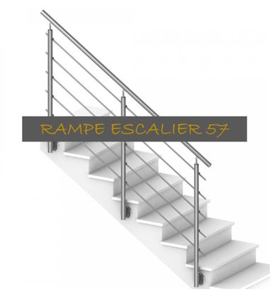 Rampe escalier Metz Moselle 57