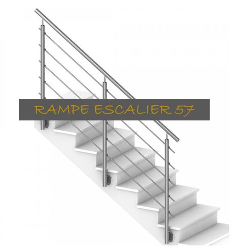 Rampe escalier Metz Moselle 57